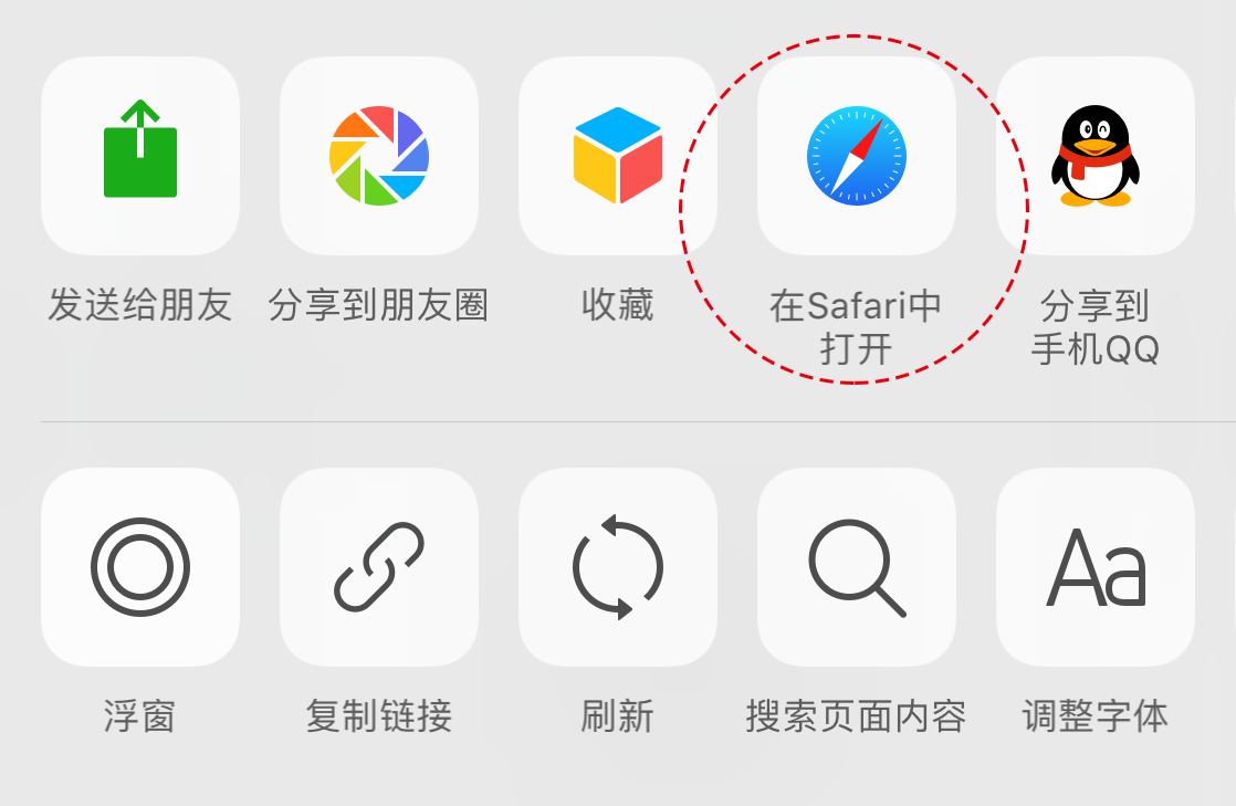 快返加速器在Safari中打开